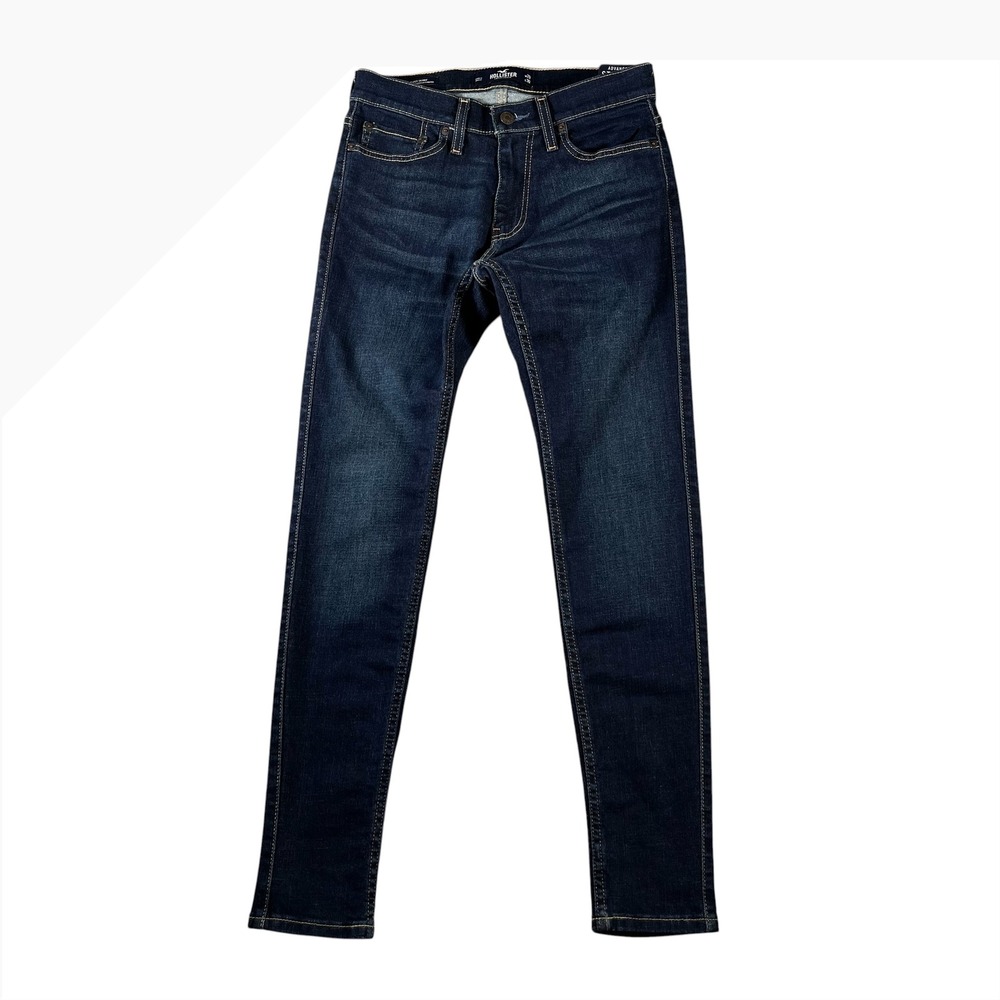 Hollister New with Tags Super Skinny Advanced Stretch Jeans Dark Wash Sz‎ 29x30